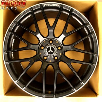 1x Original Mercedes AMG GT C190 20zoll Alufelge A1904011500 12jx20 et46