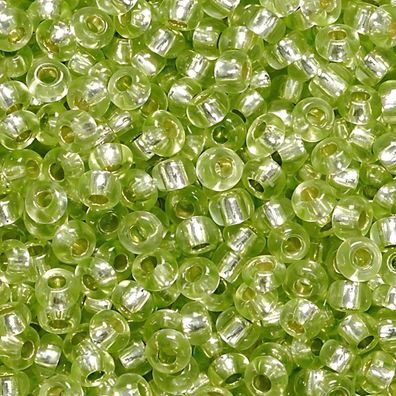 KNORR Prandell 213203425 Böhmische Rocailles Ø 25 mm Glas maigrün