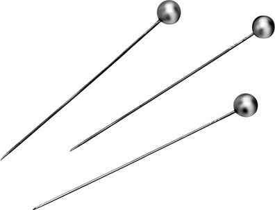 KNORR Prandell 216418023 Deko-Stecknadeln 64 mm weiss