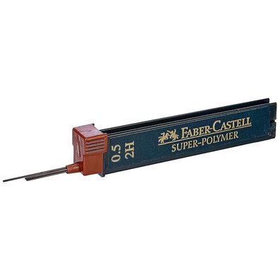 Faber Castell Feinmine 0,5mm Super Polymer, härte2H