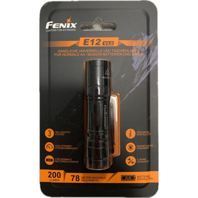 Fenix E12 V3.0 LED Taschenlampe