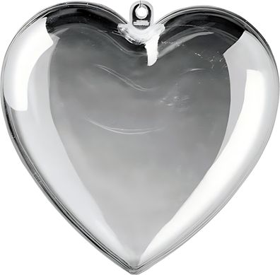 KNORR Prandell 216917674 Acryl-Herz 14 cm Acryl transparent