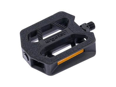 Ergotec Pedal "EP-T" SB-verpackt, 9/16", Kunststof schwarz