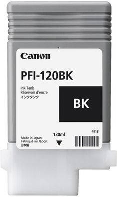 Patrone Canon PFI-120BK black