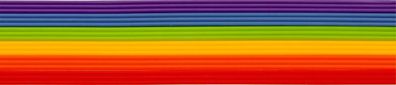 KNORR Prandell Wachsplatten-Sortiment 200 mm Ø 2 mm regenbogen