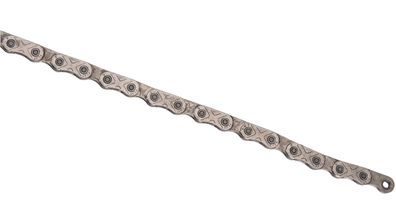 KMC Kette X-Flat, Sram 12-/13-fach, 126 Glieder, silver, waxed