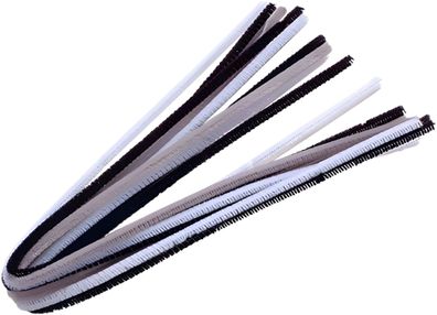 KNORR Prandell 218471066 Biegeplüsch-Mix 50 cm Ø 6 mm schwarz-weiss