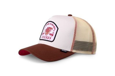DJINNS Snapback Trucker Cap Hft Cap Djinns Ramen white