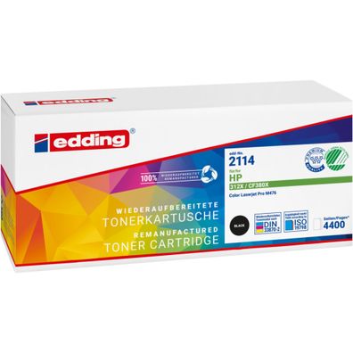 Edding Tonerkartusche EDD-2114 ersetzt HP 312X (CF380X)