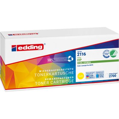 Edding Tonerkartusche EDD-2116 ersetzt HP 312A (CF382A)