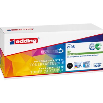 Edding Tonerkartusche EDD-2108 ersetzt HP 305A (CE410A)