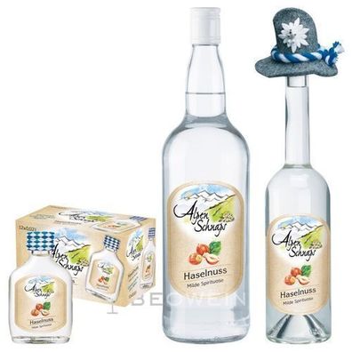 Alpenschnaps Haselnuss
