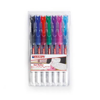 Edding Gelroller 2185 0,7 mm 7er-Set Standard