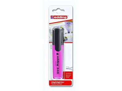 Edding Textmarker nachfüllbar 345 2-5 mm rosa 1er-Blister