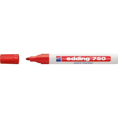 Edding Lackmarker 750 2-4 mm rot