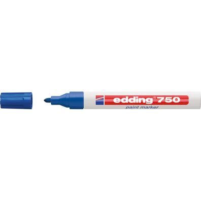Edding Lackmarker 750 2-4 mm blau