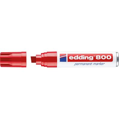 Edding Permanentmarker 800 4-12 mm rot