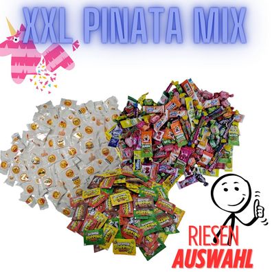 PINATA Süßigkeiten - Süßwaren -Mischung über 600 TEILE, Piniata Füllung