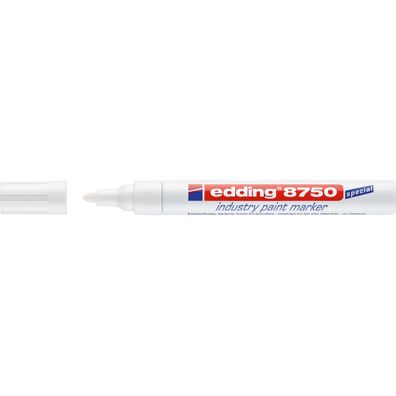 Edding Lackmarker Industrie 8750 2-4 mm weiß