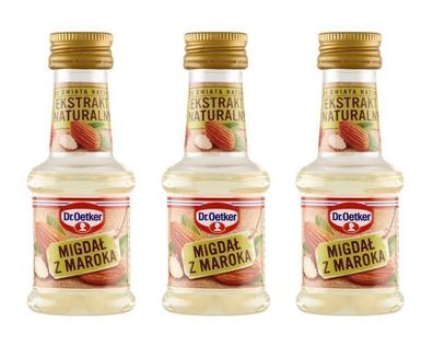 Dr. Oetker Mandel Aroma 90ml - natürliches Backaroma Marokko Extrakt zum backen