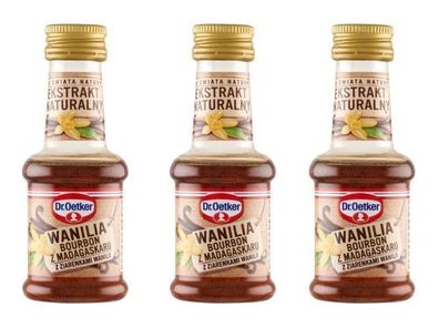 Dr. Oetker Bourbon Vanille Aroma 90ml - natürliches Backaroma Madagaskar Extrakt