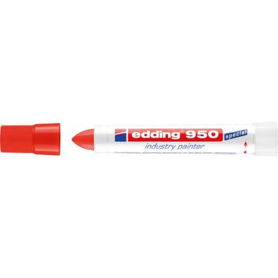 Edding Pastenmarker Industrie 950 10 mm rot