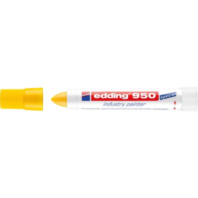 Edding Pastenmarker Industrie 950 10 mm gelb