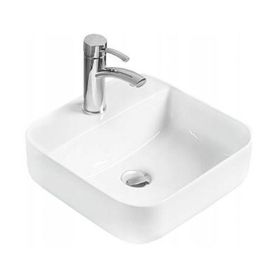 Mexen Silvia Aufsatzwaschbecken 39 x 39 cm, Weiß - 21863900