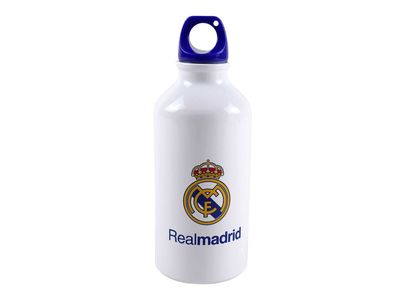 Real Madrid Trinkflasche 400 ml Aluminium Wasserflasche 18 × 7 × 7 cm für Schule