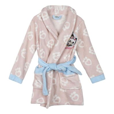 Gabby’s Dollhouse Kinder Coral Fleece Bademantel Bad & Wellness