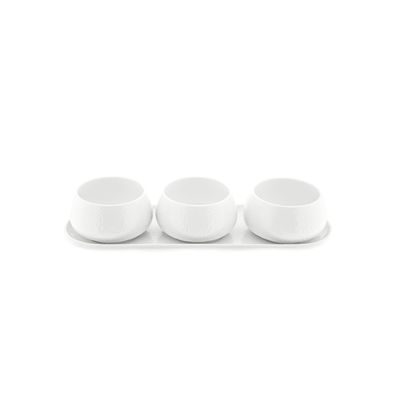 New Moon Snackschalen-Set aus hochwertigem Porzellan - 4-teilig