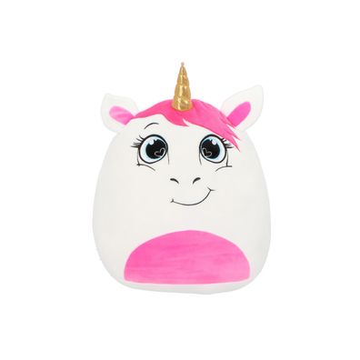 Unicorn Squishy Weiß Softfigur zum Drücken Plüschfigur