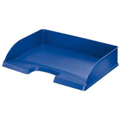LEITZ 5218 Briefkorb Standard Plus A4 quer Polystyrol blau
