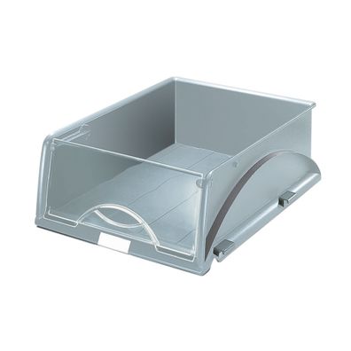 LEITZ 5231 Briefkorb Sorty A4 Polystyrol grau