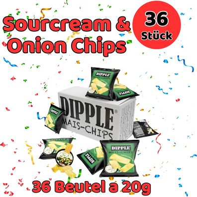 Kamelle für Karneval | Tolles Wurfmaterial 36x kleine Beutel Chips | Fasching