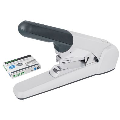 LEITZ 5552 Flachheftgerät extrastark Heftleistung 60Blatt silber
