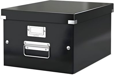 LEITZ Archivbox WOW Click und Store für A4 schwarz