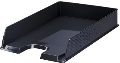 Briefkorb A4 Europost schwarz Mehrfach übereinander stapelbar. Mit gro