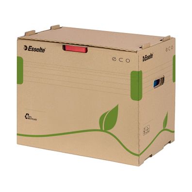 Esselte Archiv Container ECO für Ordner Karton naturbraun