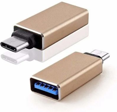 USB Adapter USB auf Micro-USB / Type-C Ladeadapter für Smartphones,