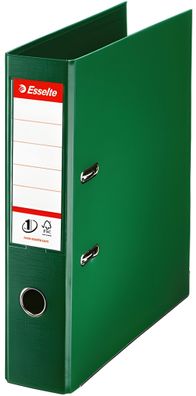 Esselte Ordner A4 7,5cm grün Ordner PlastikHebelmechnik Schlitzen