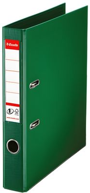 Esselte Ordner A4 5cm grün Ordner PlastikHebelmechnik Schlitzen
