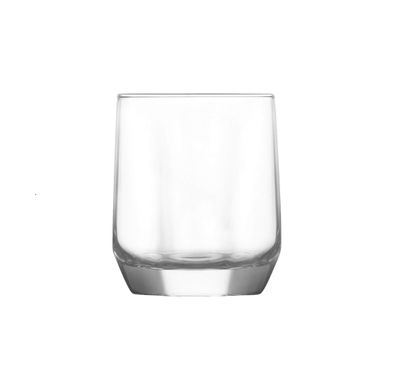 LAV Diamond Trinkgläser 310 ml - stilvoller Diamant-Look im 6er-Set