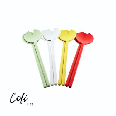 Cofi Salatbesteck 2-teilig – Salatlöffel & Salatgabel im Set – spülmaschinengeeign