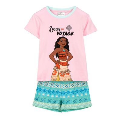 Disney Moana Schlafanzug Kinder Pyjama T-Shirt & Short aus 100?% Baumwolle