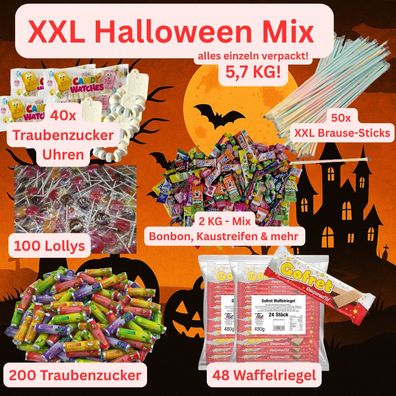 5,7 kg Halloween Süßwaren Box XXL Bonbons Lollis
