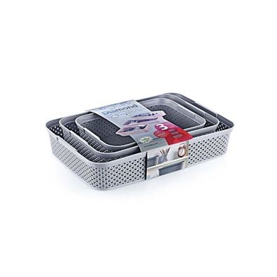 Korb Organizer Set 3-teilig (S, M, L) – Praktische Aufbewahrungslösungen für jedes