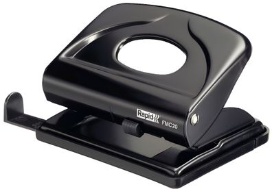 Rapid Locher Fashion FMC20 schwarz phantom Arretierbares Oberteil f