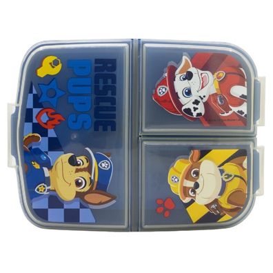 Paw Patrol Kinder Brotdose – Lunchbox mit 3 Fächern & tollem Design