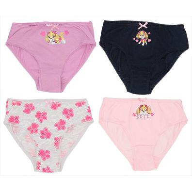 Paw Patrol 4-Pack Unterwäsche für Mädchen – Weiche Baumwolle mit niedlic